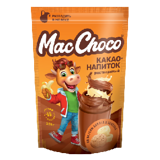 Какао-напиток MacChocoСмешарики банан и печенье м/у 235 г