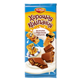Шоколад Хорошая компания молочный с вафельной крошкой 80 г