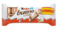 Вафли Kinder Bueno белый шоколад 39 г