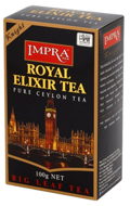 Чай Impra Royal Elixir Рыцарь черный ароматизированный крупнолистовой 100 г