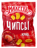 Чипсы Махеев краб 80 г