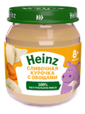 Пюре Heinz Курочка с овощами 115 г