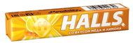 Леденцы Halls мед и лимон 25 г