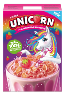 Хлопья кукурузные Unicorn клубничный коктейль 220 г