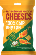 Чипсы Cheesl`S сметана и лук 50 г