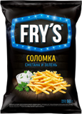 Чипсы Фрайс соломка, сметана с зеленью 90 г