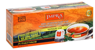 Чай Impra черный высокогорный, двухкамерный пакет с ярлыком 25 пакетиков
