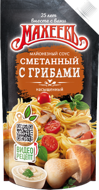 Соус Махеевъ Сметанный с грибами дой-пак 25% 200 г